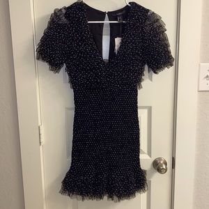 NWT Polka Dot Mini Dress